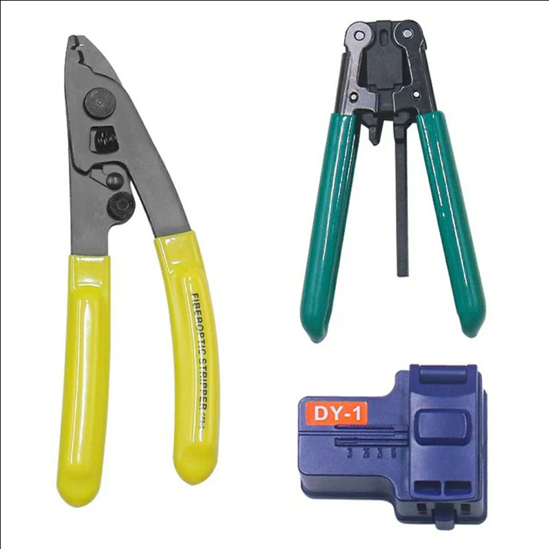 FTTH Fiber Optic Tool Kit Optical Power Meter 5km Visual Fault Locator with Storage Bag (without Battery) - selling point 2