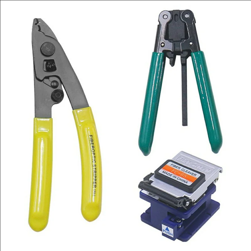 FTTH Fiber Optic Tool Kit with Optical Power Meter and Visual Fault Locator for Cold Splicing (without Battery) - selling point 2