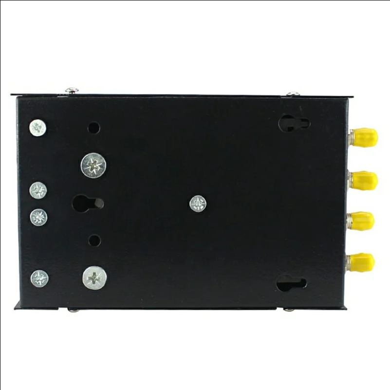 4-Port ST Fiber Optic Termination Box 0.6-0.8mm Cold Rolled Steel with Splice Tray and Pigtails - Black - selling point 2