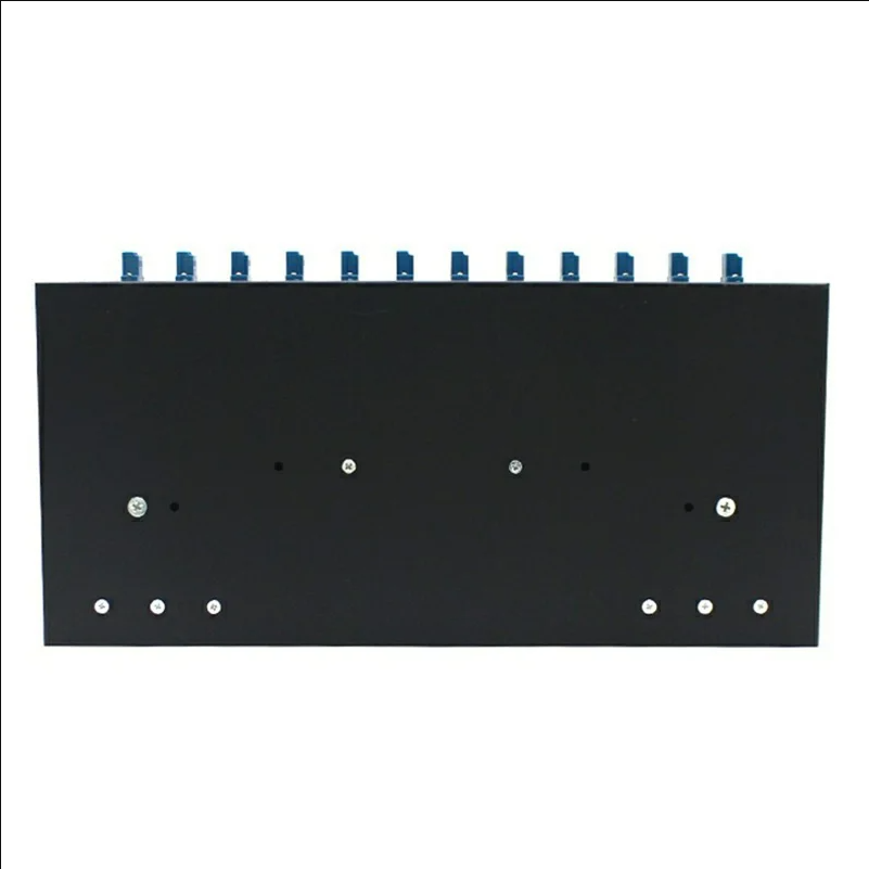 12-Port LC Duplex Fiber Optic Termination Box Cold Rolled Steel Wall Mount Splice Tray for FTTH - Black - selling point 2