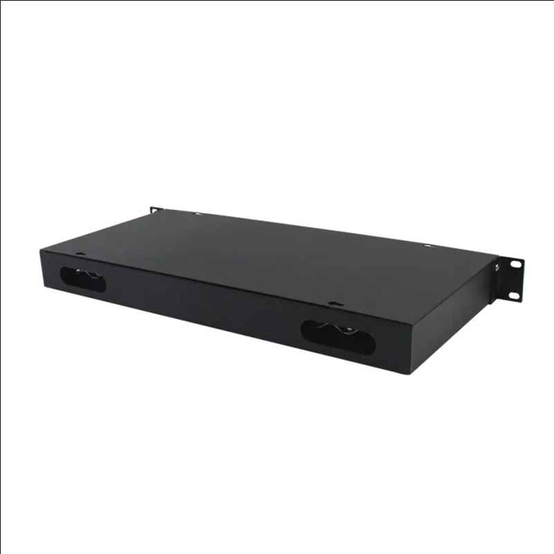 24-Port SC Fiber Optic Termination Box 0.6-0.8mm Cold Rolled Steel Wall Mount Splice Enclosure - Black - selling point 2