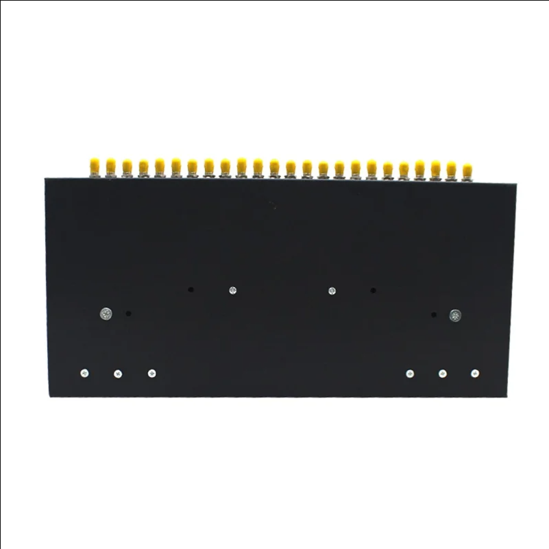 24-Port ST Fiber Optic Termination Box 0.6-0.8mm Cold Rolled Steel with Splice Tray and Pigtails - Black - scene 1