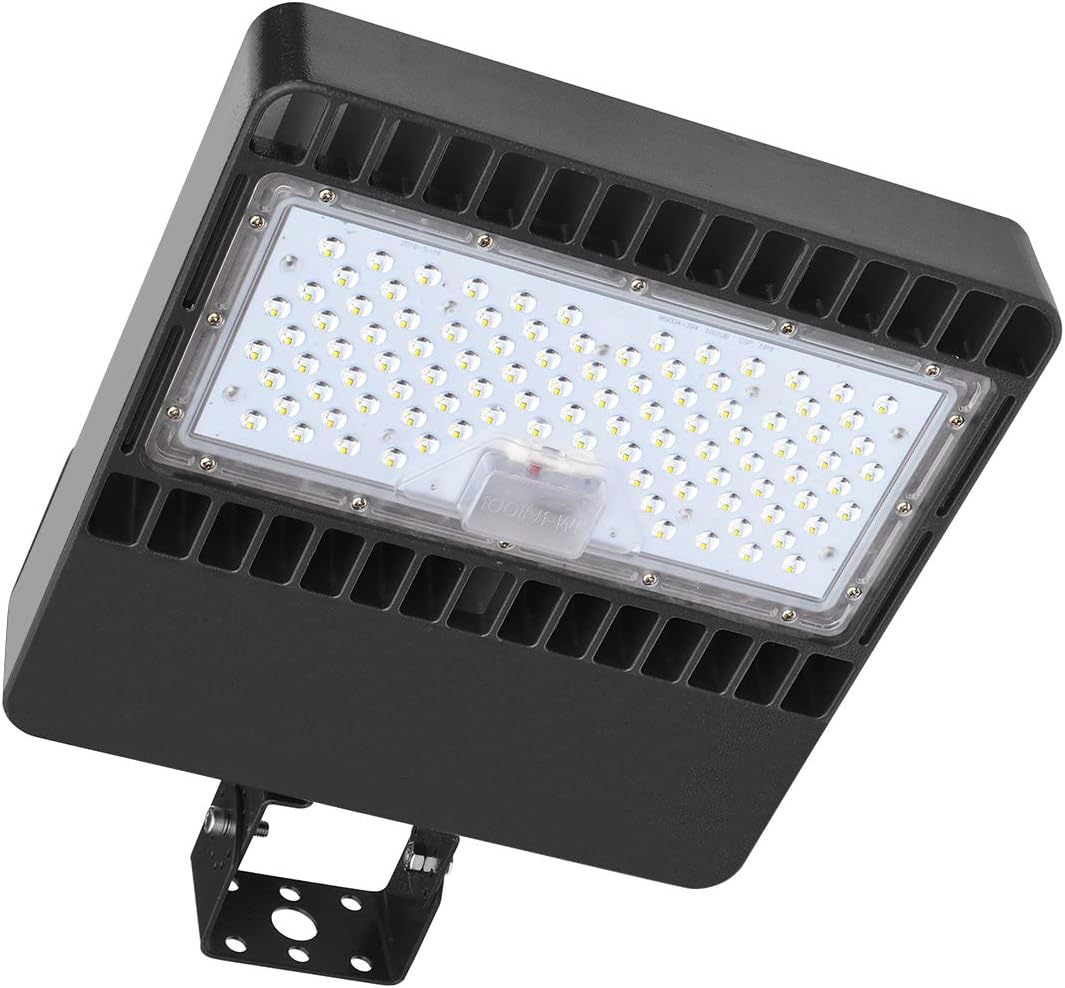 KAWELL 150W LED Parking Lot Light - 18000LM Commercial Outdoor Shoebox Lighting 5000K