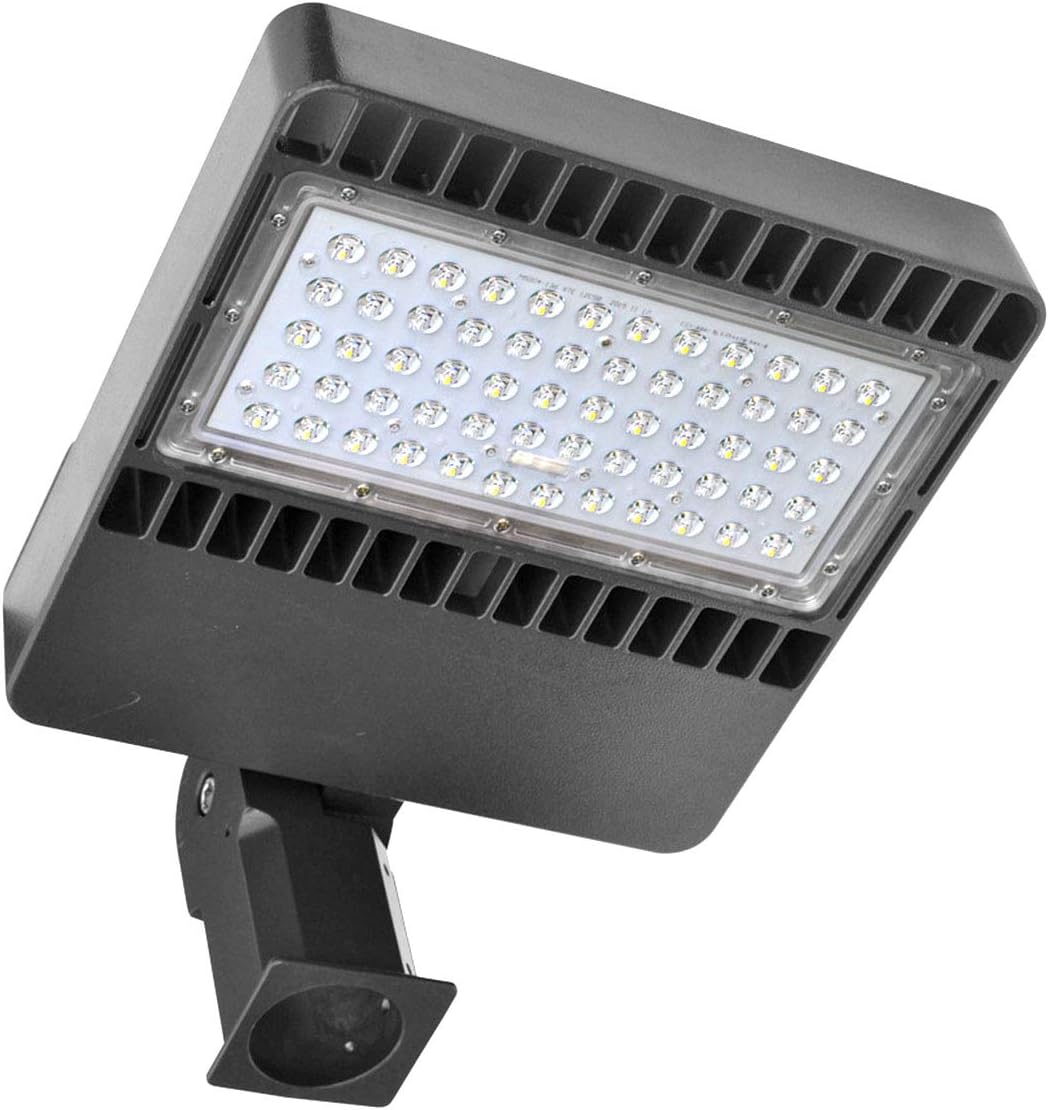 KAWELL 150W LED Parking Lot Light - 18000LM Commercial Outdoor Shoebox Lighting 5000K