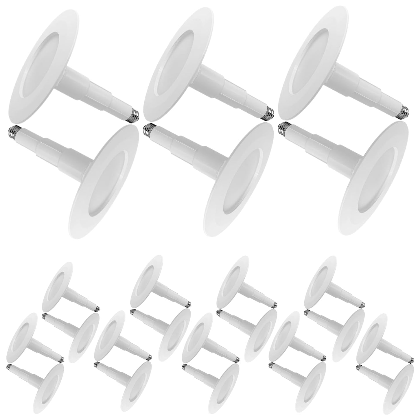 LED Recessed Lighting 5/6 Inch - 12W Dimmable Retrofit Can Lights, 800LM, 5CCT Adjustable (2700K-5000K)