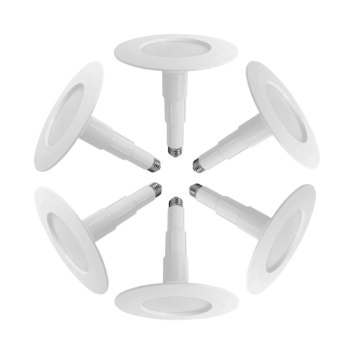 LED Recessed Lighting 5/6 Inch - 12W Dimmable Retrofit Can Lights, 800LM, 5CCT Adjustable (2700K-5000K)
