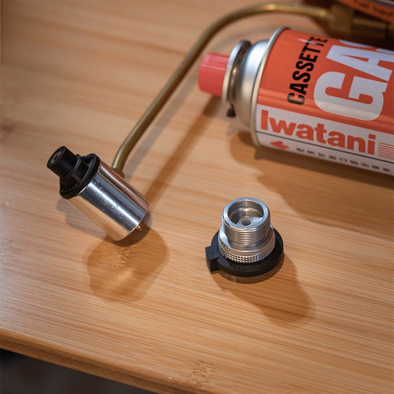 Propane Transfer Adapter – Camping Stove Card-Type Gas Tank to US Propane Converter
