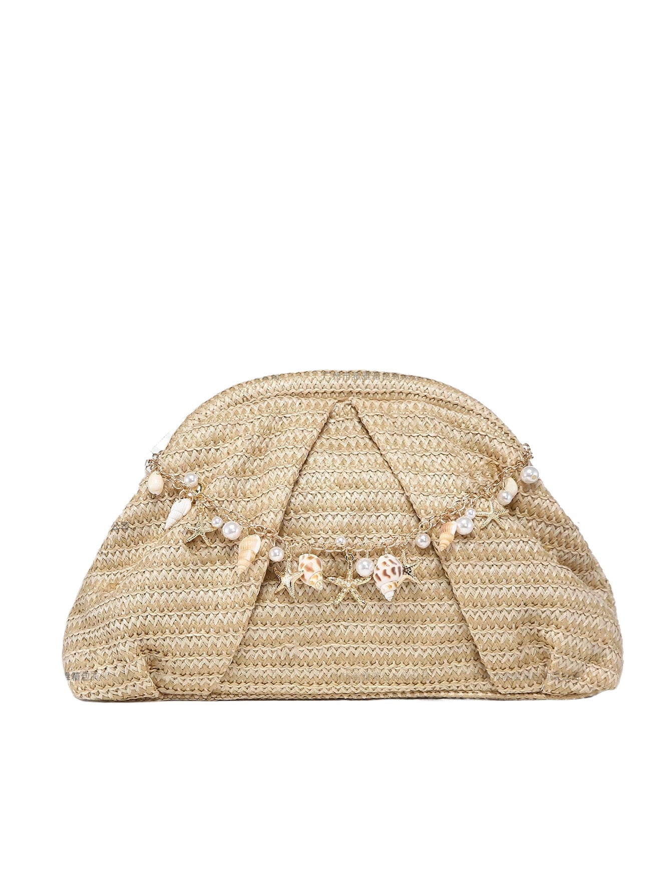 Boho Crochet Clutch Bag | Vintage Rivet Cloud Clip Purse – 17 Styles