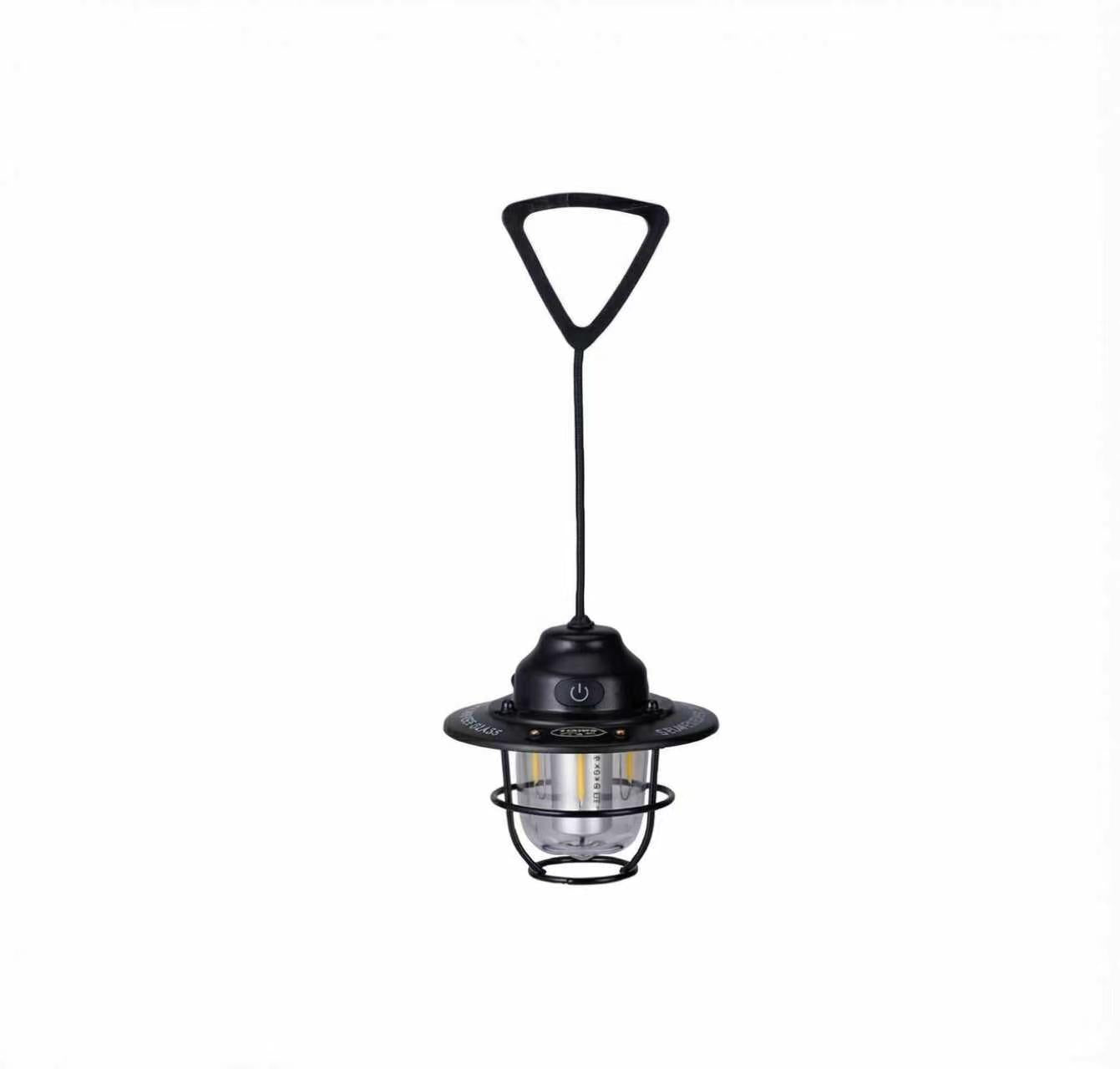 Pine Cone LED Camping Light – Waterproof Hanging Tent Lamp with Long Battery Life