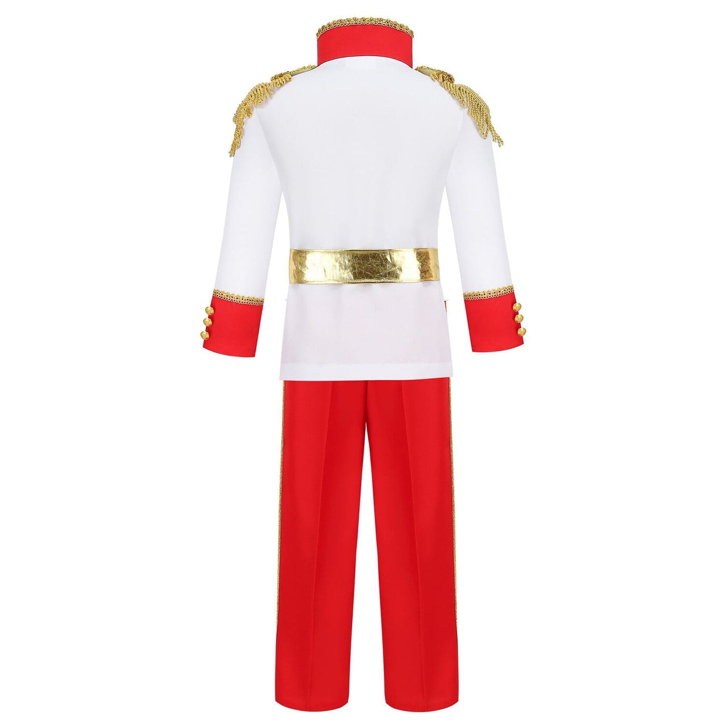KAWELL Prince Charming Costume Halloween Cosplay Costume, Middle Ages Royal Knight Fairy Tale Dress