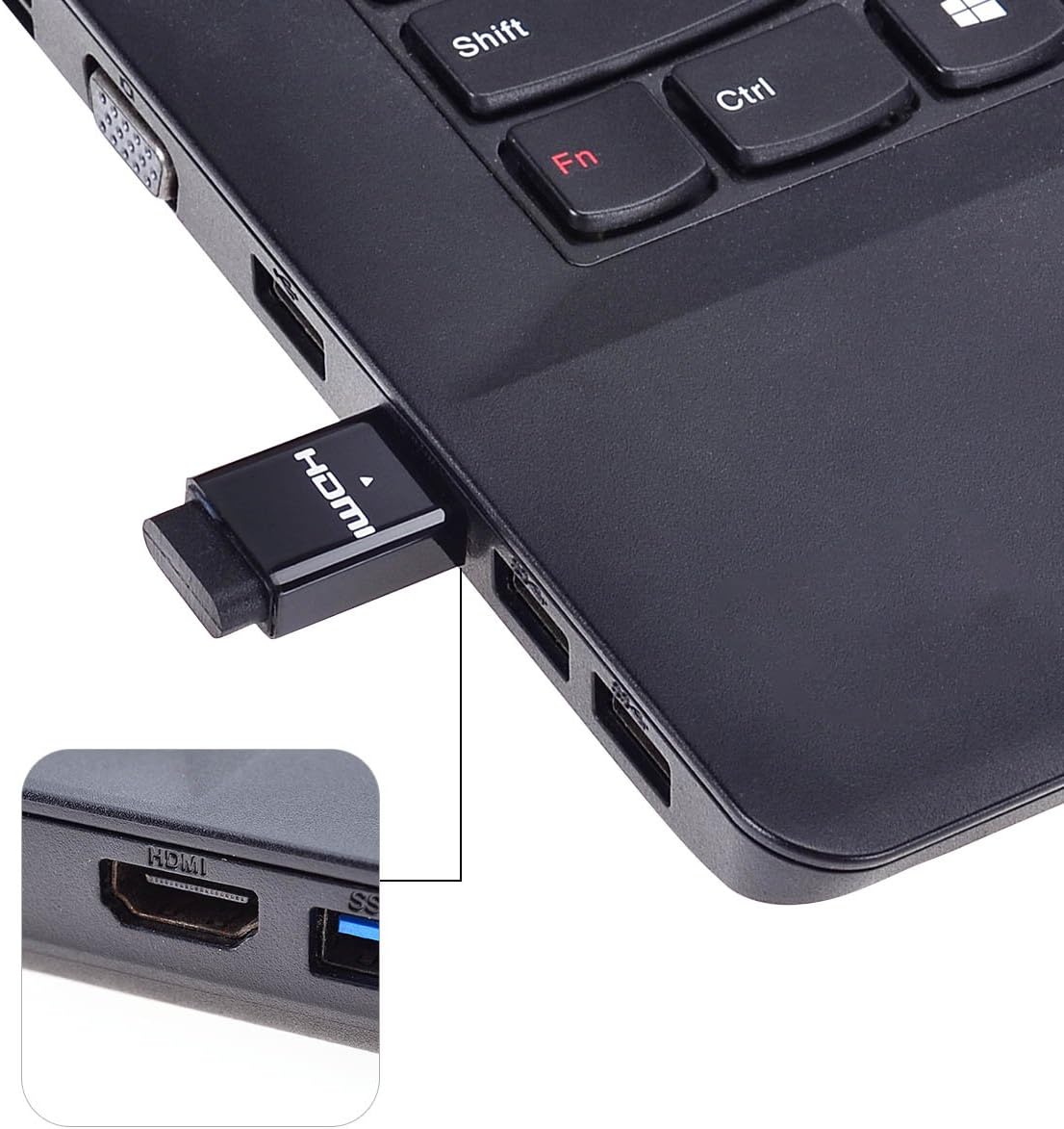 HDMI 4K Dummy Plug Display Emulator - 3 Pack Headless Ghost Display for Remote Desktop, Mining, Servers (4096x2160@60Hz)