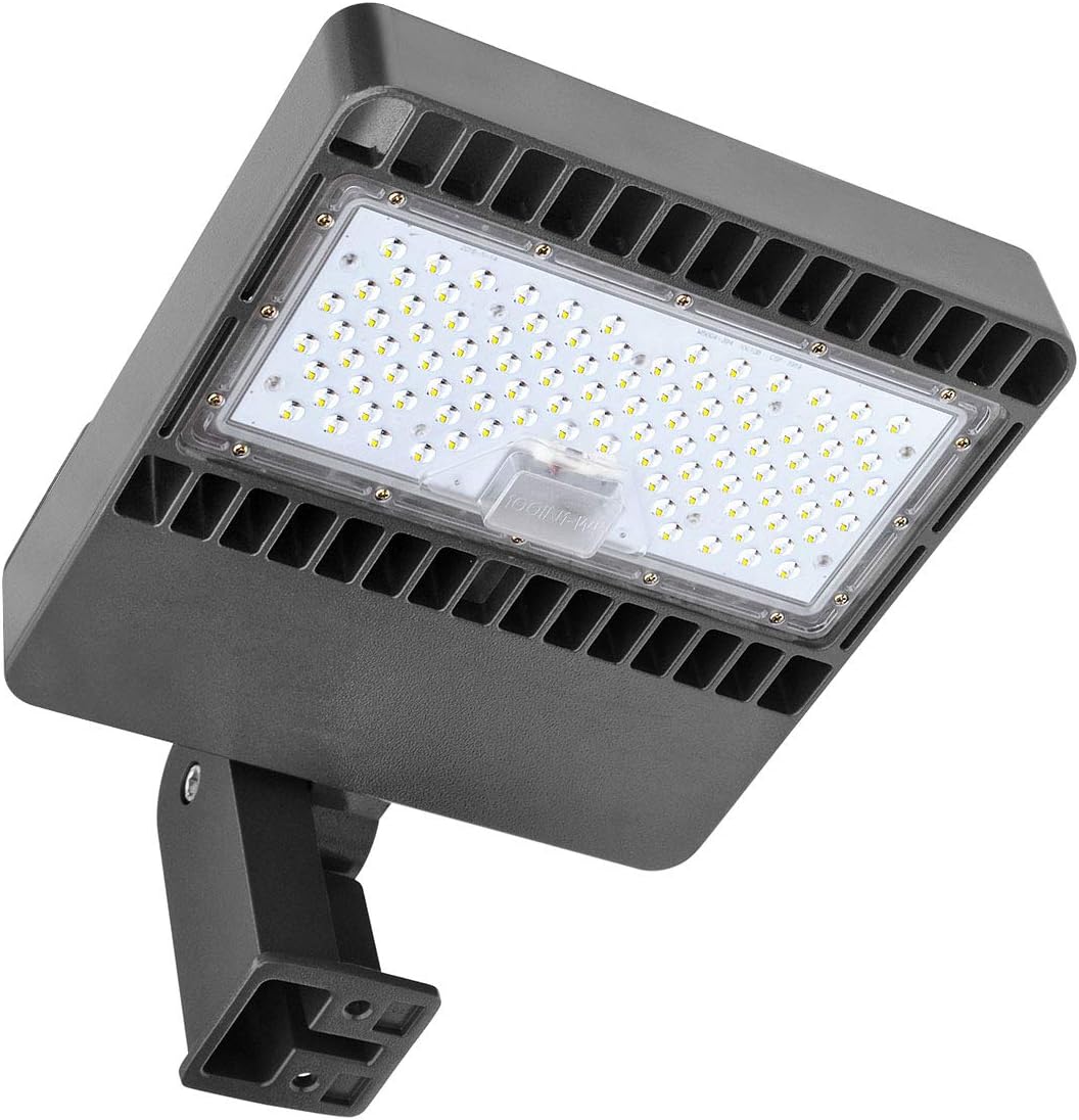 KAWELL 150W LED Parking Lot Light - 18000LM Commercial Outdoor Shoebox Lighting 5000K