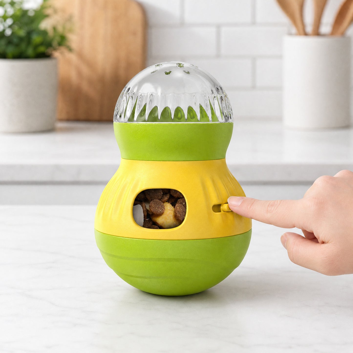 Tumbler Leaking Food Ball Dog Toy – Slow Feeder Interactive Puzzle Toy for Dogs