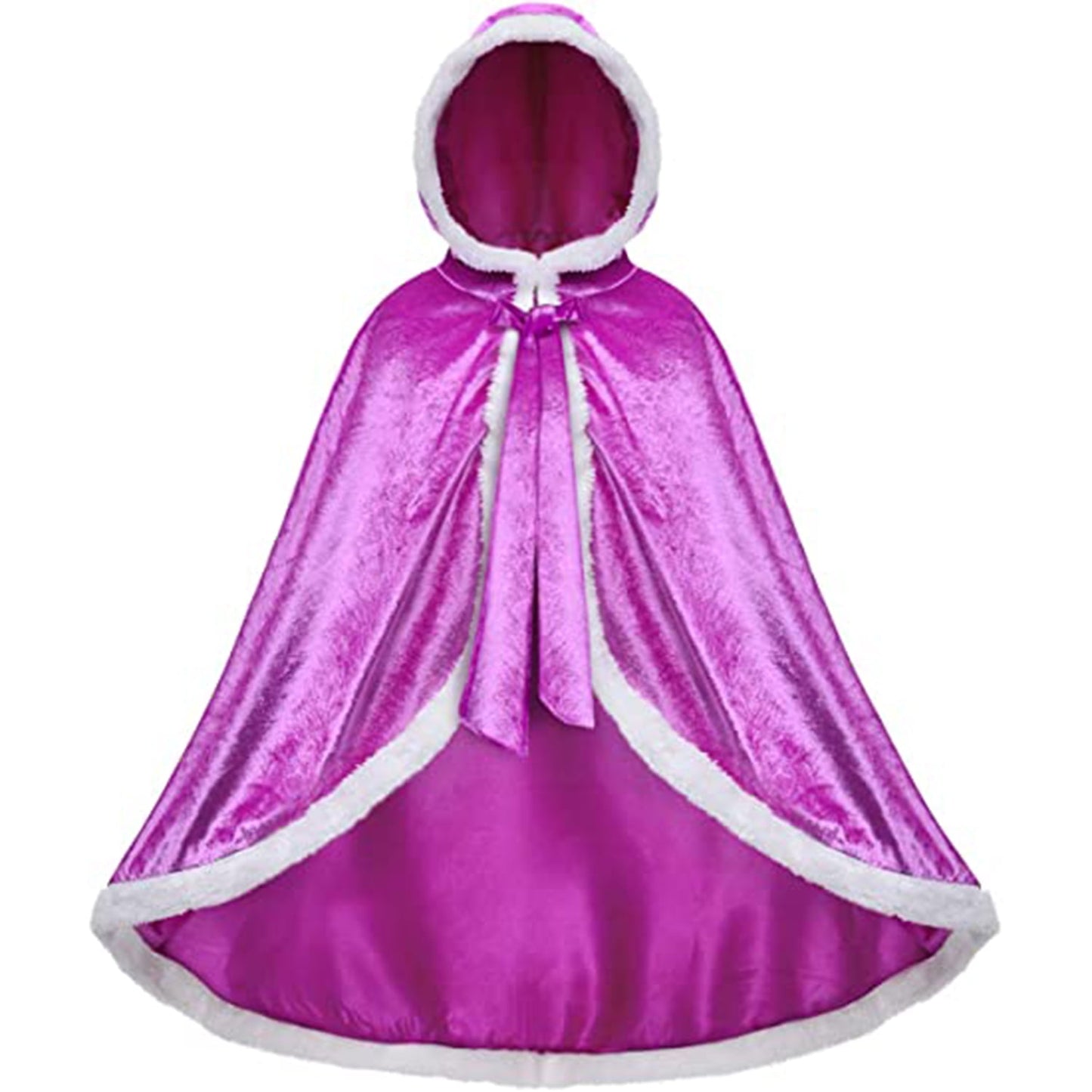 KAWELL Princess Hooded Cape Cloaks Costume for Girls Dress up, Child 3 to 12 Years