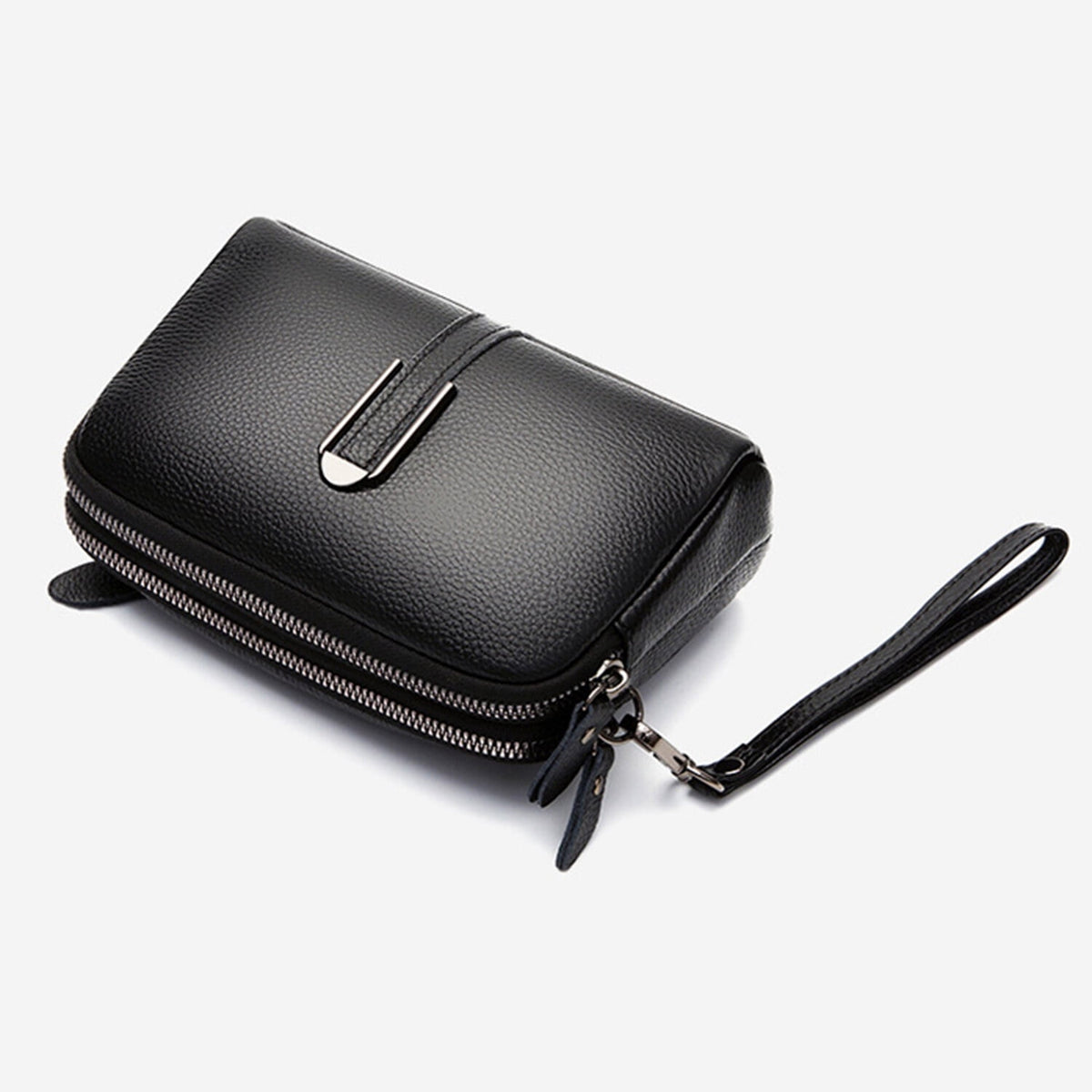 KAWELL Crossbody Bags for Women Genuine Leather Shoulder Purse Cross Body Bag with Wristlet Top Zipper