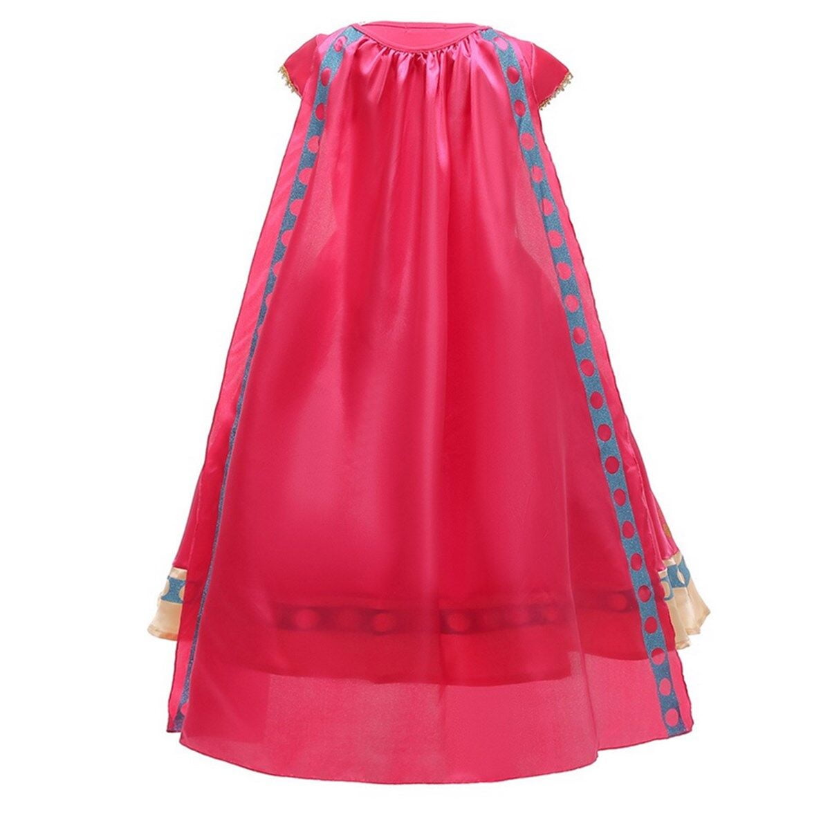 KAWELL Princess Costume for Girls Rose Sequined Princess Christmas Dress Up, Little Girls 2t 3t