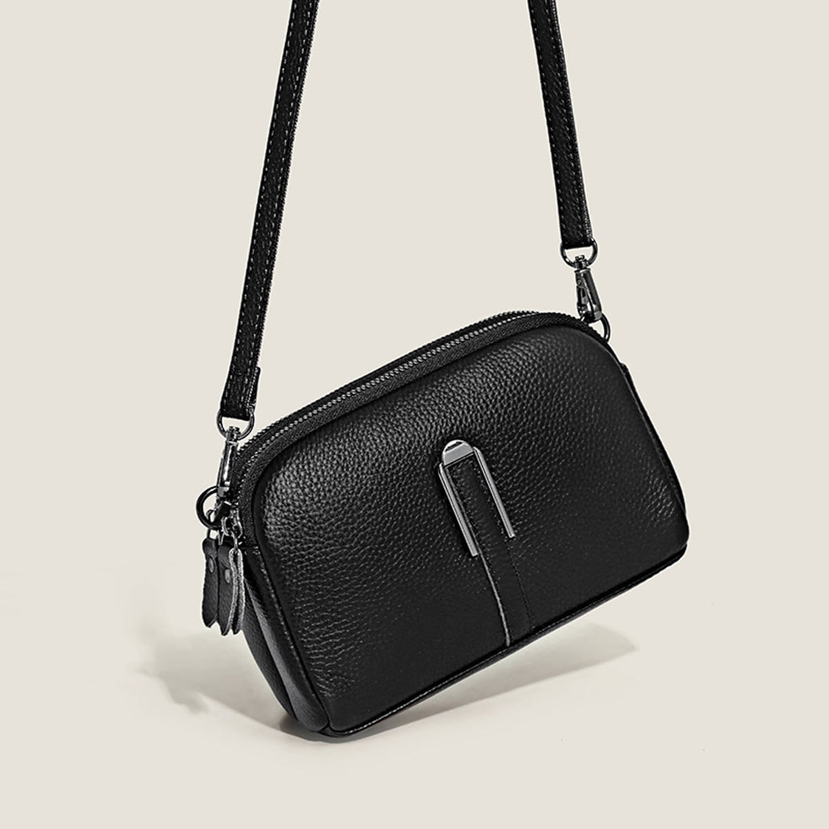 KAWELL Small Crossbody Purses for Women Genuine Leather Trendy Design Shoulder Handbag