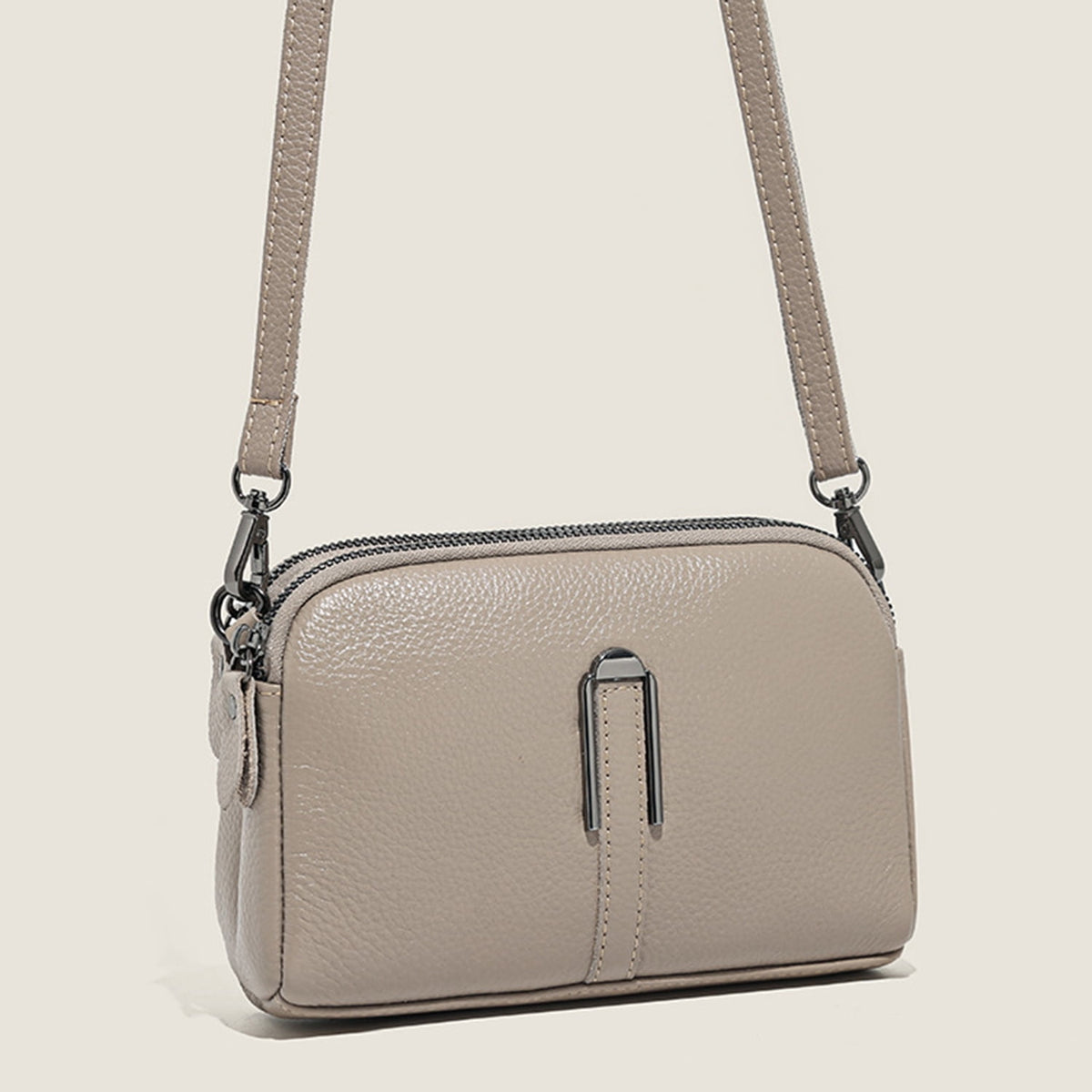 KAWELL Small Crossbody Purses for Women Genuine Leather Trendy Design Shoulder Handbag
