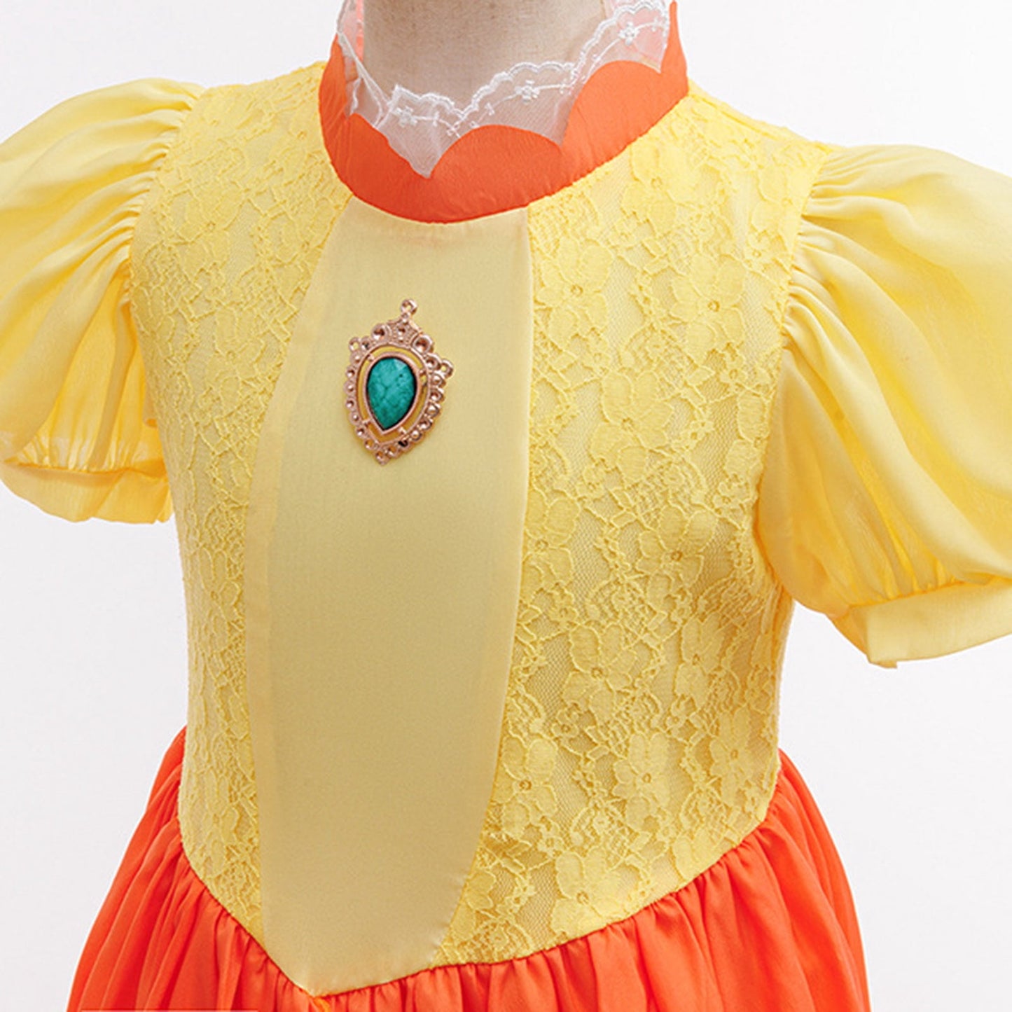 URSOFINE Princess Costume for Birthday Halloween Christmas Cosplay Dress Up with Rich Accessories