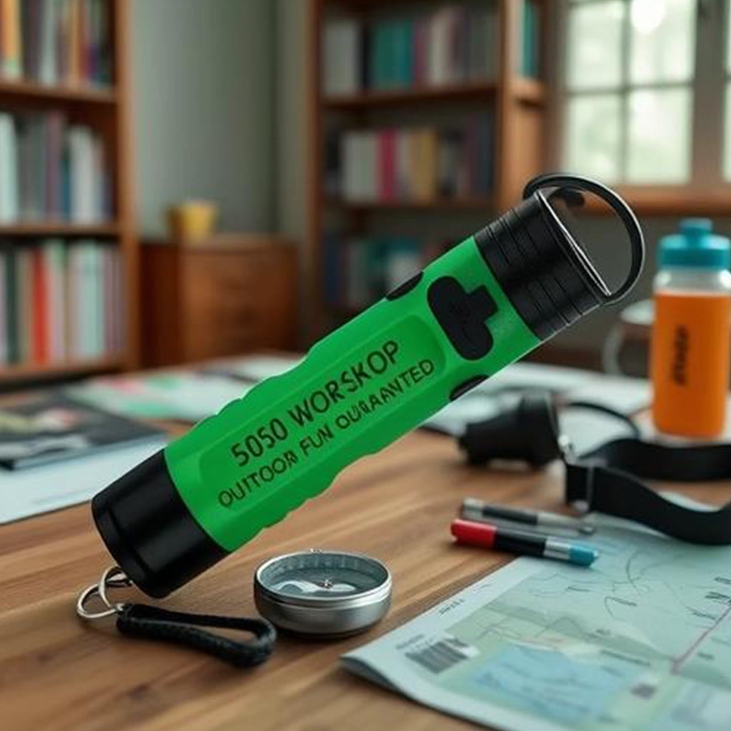 Rechargeable LED Clip Flashlight - 4 Brightness Modes, Compact Hands-Free Light for Camping, Running, Repairs