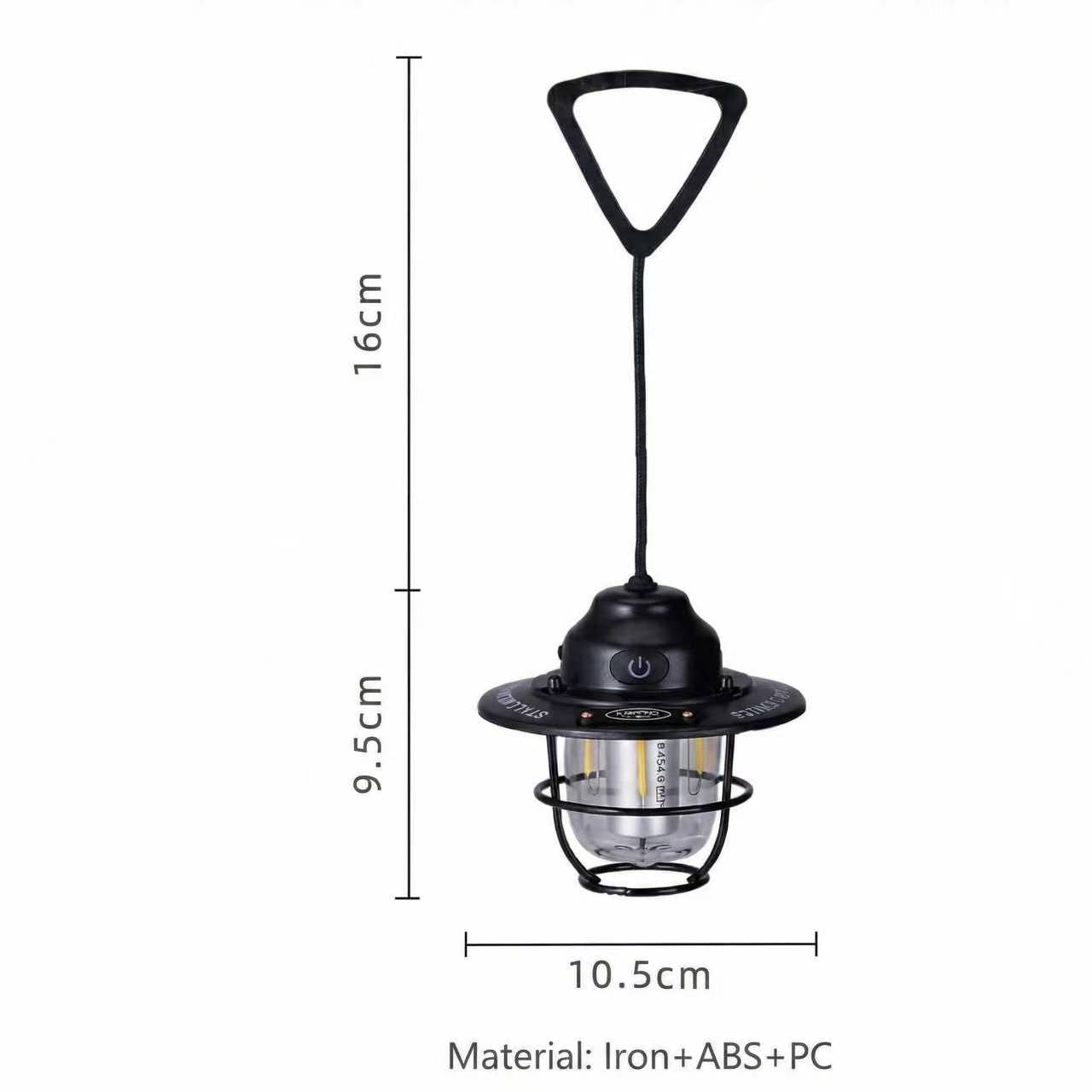Pine Cone LED Camping Light – Waterproof Hanging Tent Lamp with Long Battery Life
