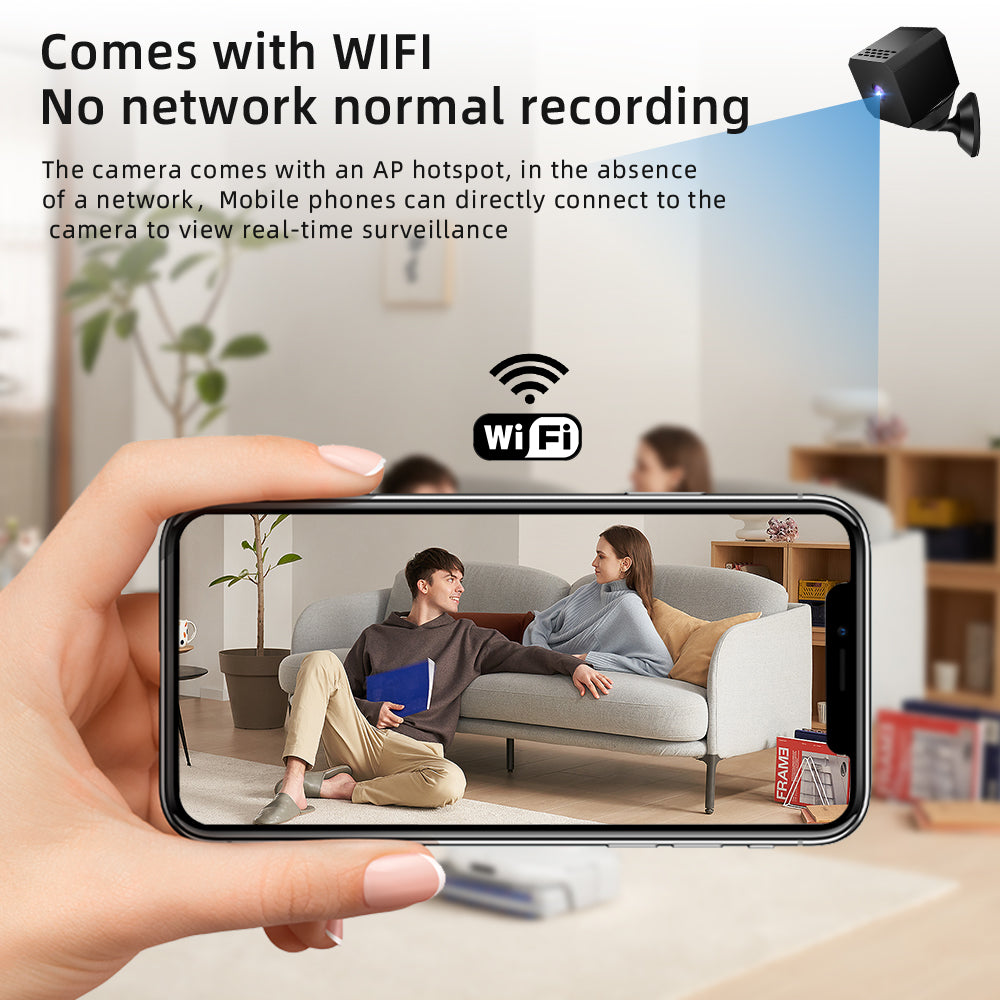 KAWELL F1 Sports Action Camera 1080P – WiFi Remote Control, Night Vision & Waterproof