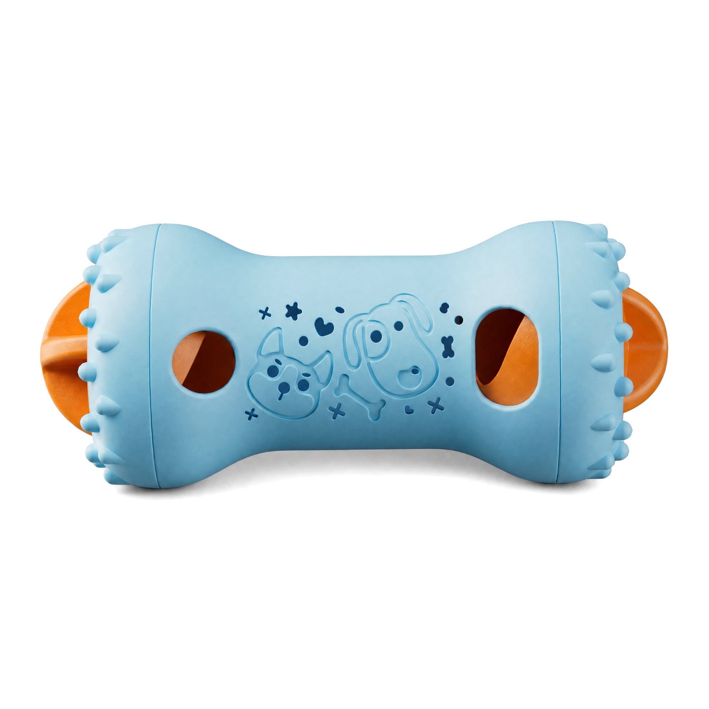Interactive Dog Treat Dispensing Toy – Bone Roller Molar Stick for Boredom Relief