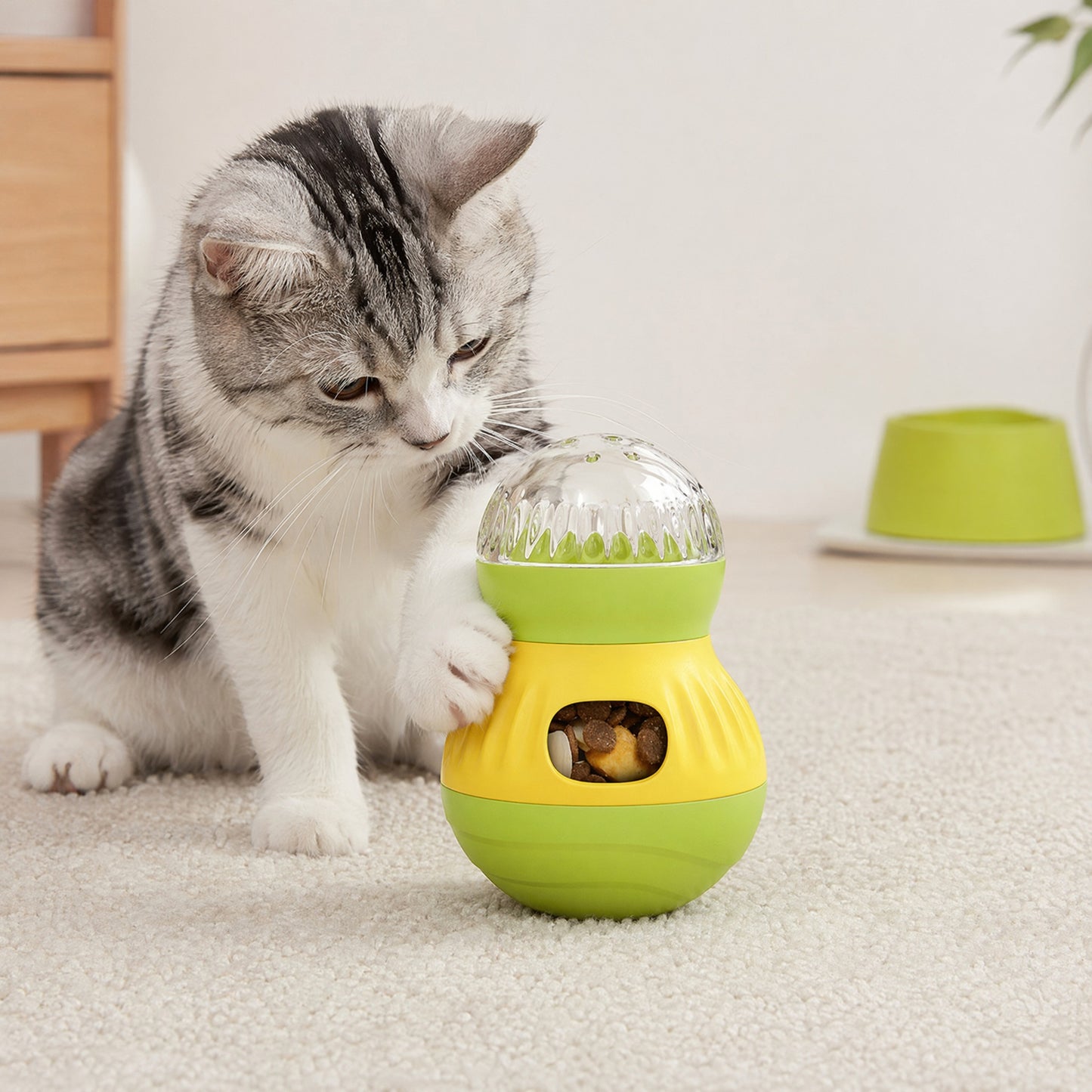 Tumbler Leaking Food Ball Dog Toy – Slow Feeder Interactive Puzzle Toy for Dogs
