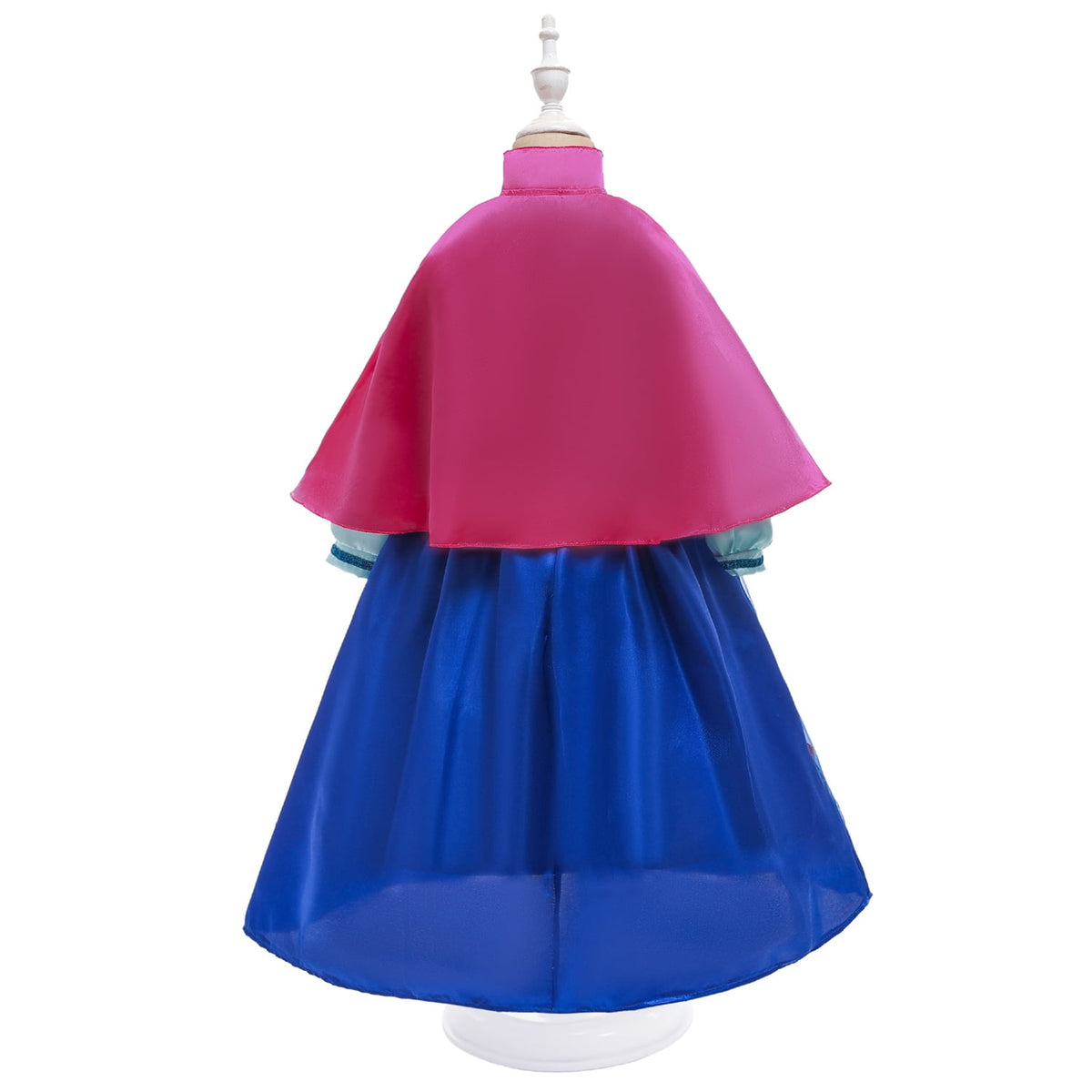 KAWELL Halloween Princess Costume Girls Dress with Cape Birthday Cosplay Dress up