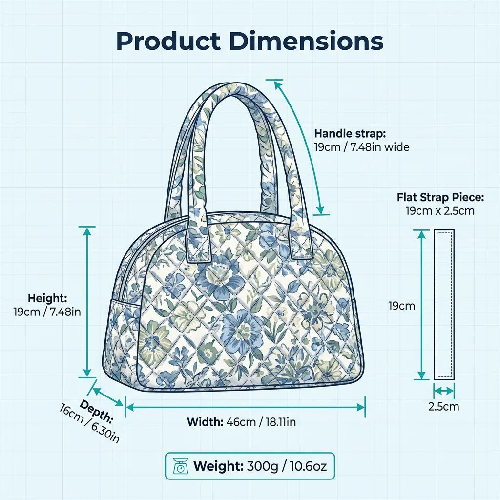 Product Dimensions - 46x16x19cm 300g