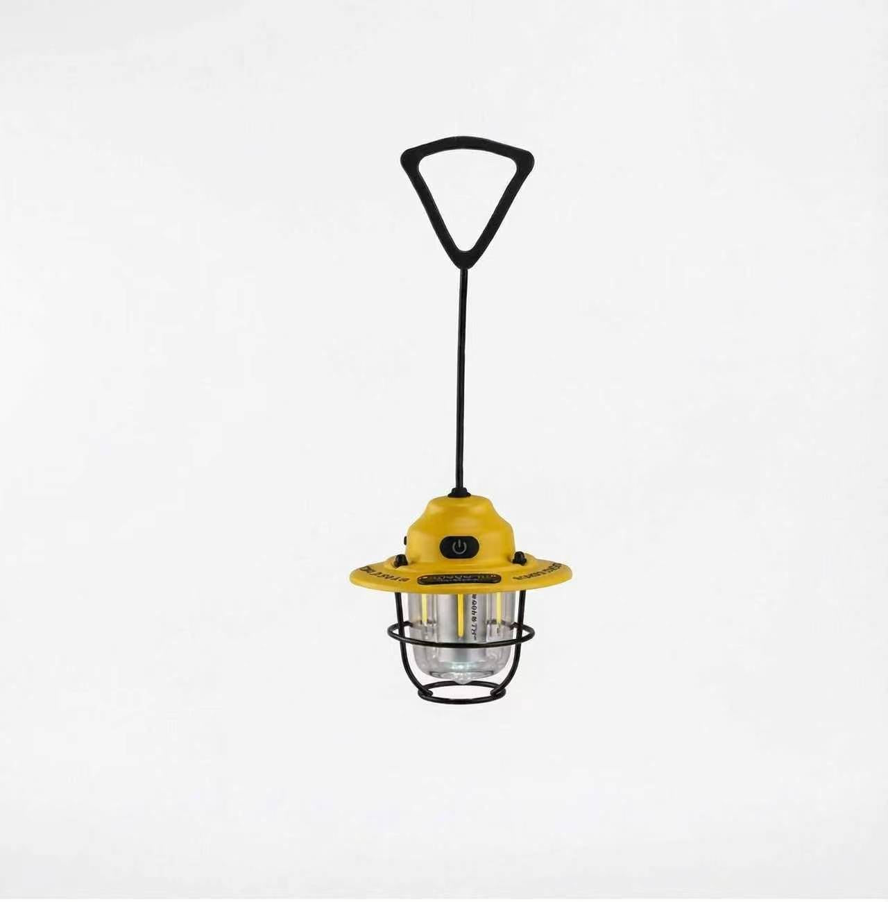 Pine Cone LED Camping Light – Waterproof Hanging Tent Lamp with Long Battery Life