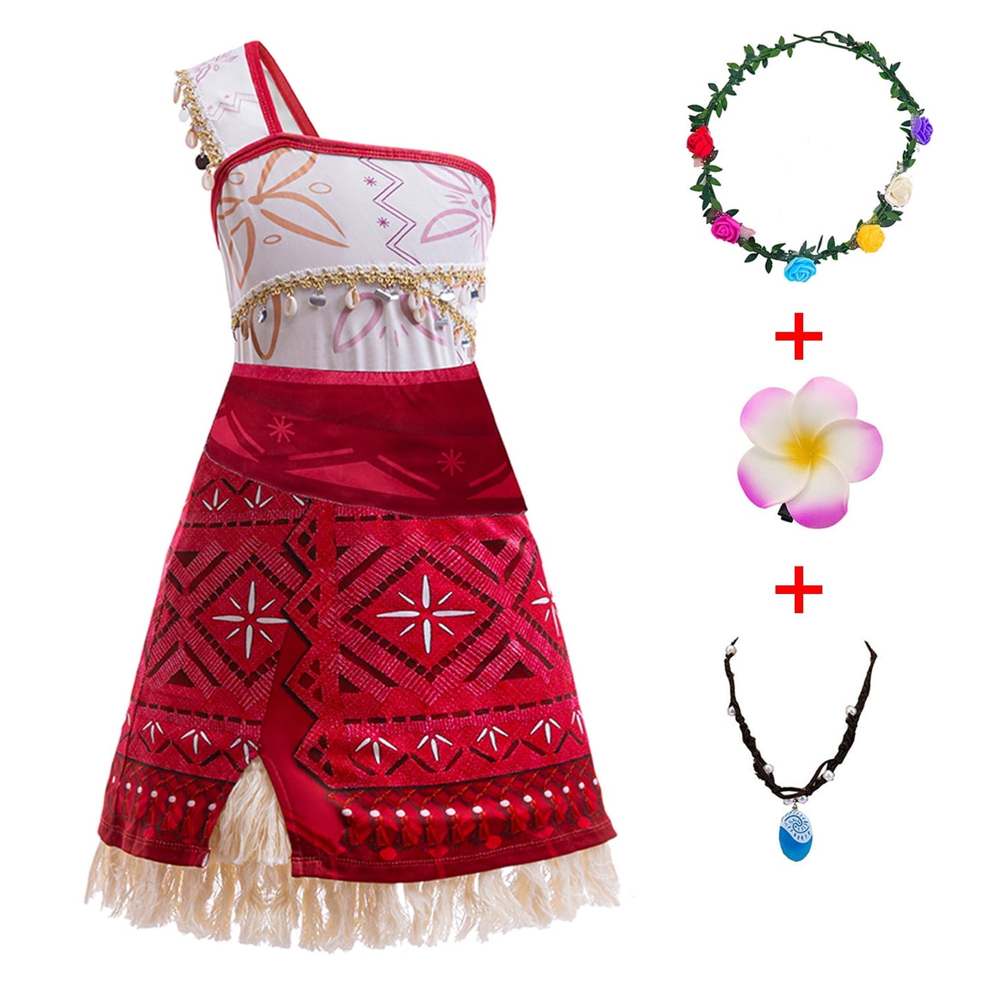 Girls Ocean Adventure Costume Dress Princess Birthday Party Outfits
