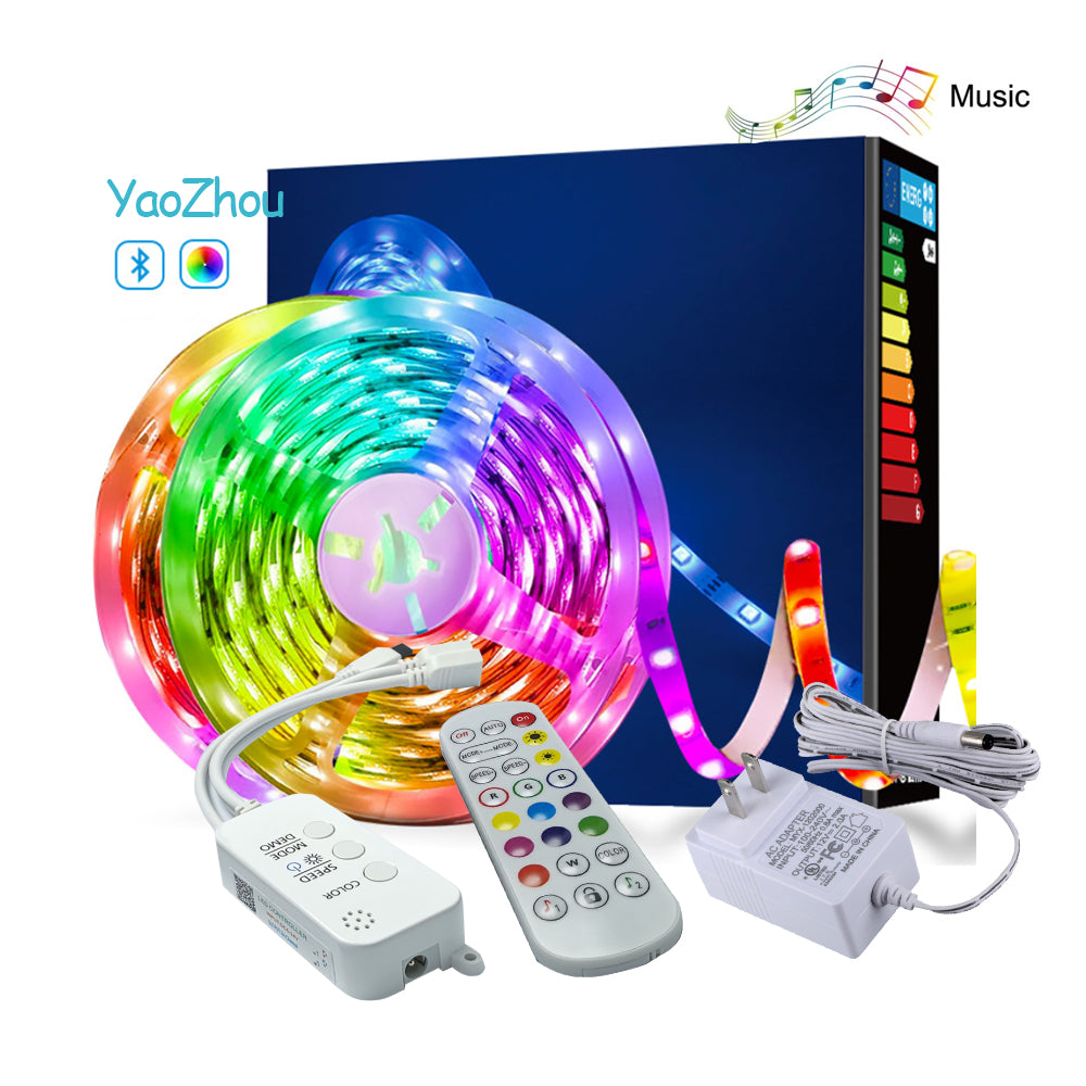 LED Strip Lights Full Kit Music Sync Alexa Google Home Compatible