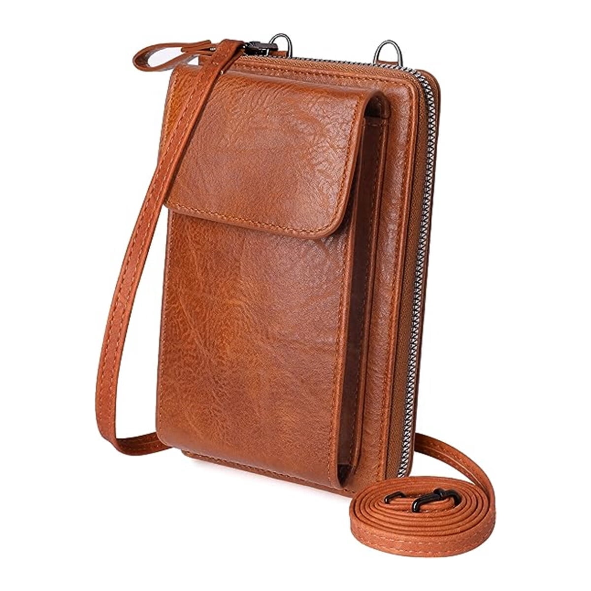 KAWELL Small Crossbody Bags for Women PU Leather Cell Phone Purse Wallet with Credit Card Slots