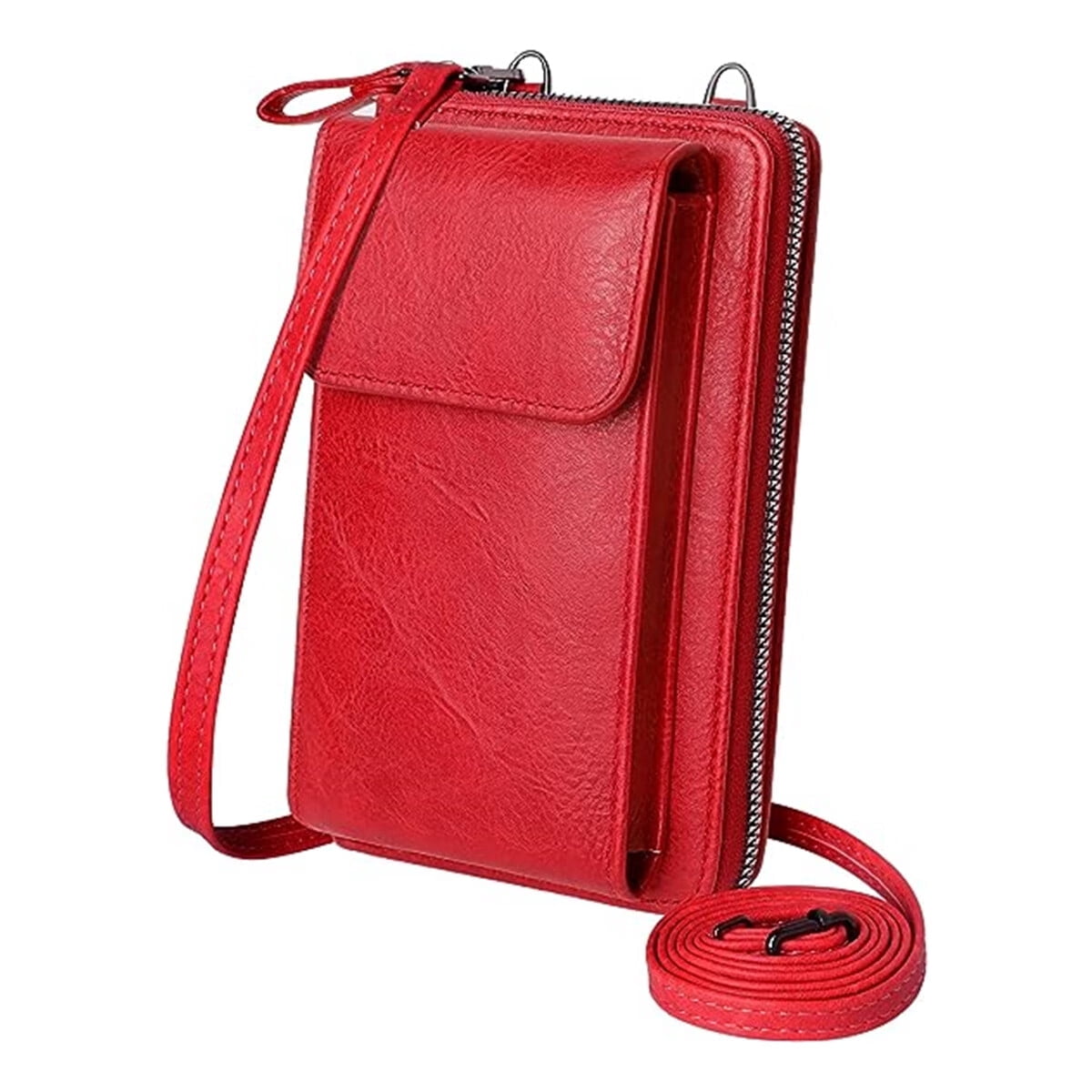 KAWELL Small Crossbody Bags for Women PU Leather Cell Phone Purse Wallet with Credit Card Slots