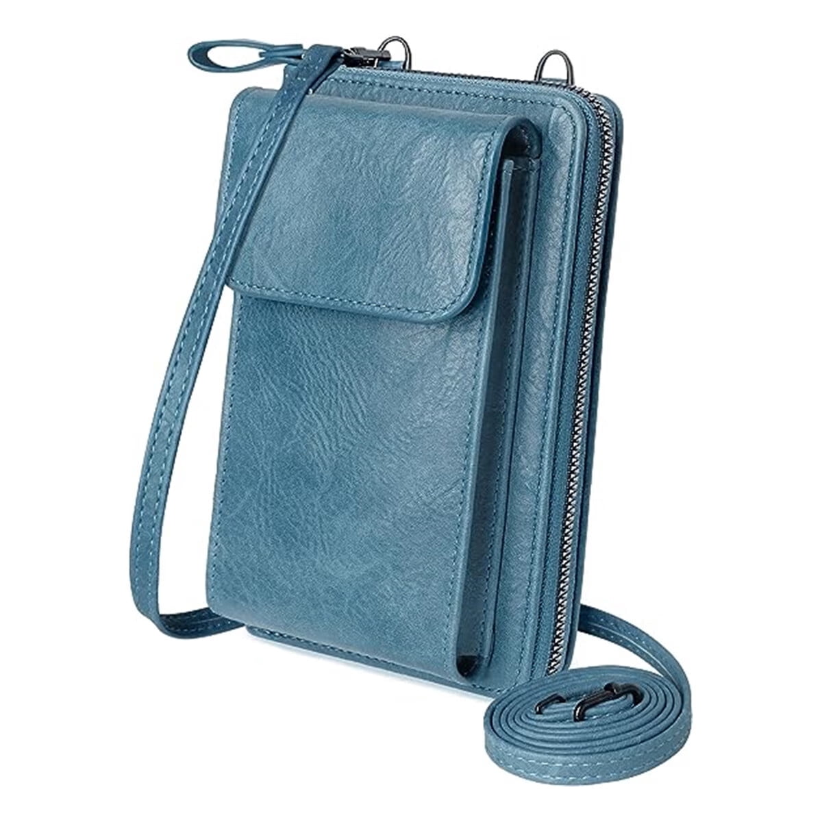 KAWELL Small Crossbody Bags for Women PU Leather Cell Phone Purse Wallet with Credit Card Slots