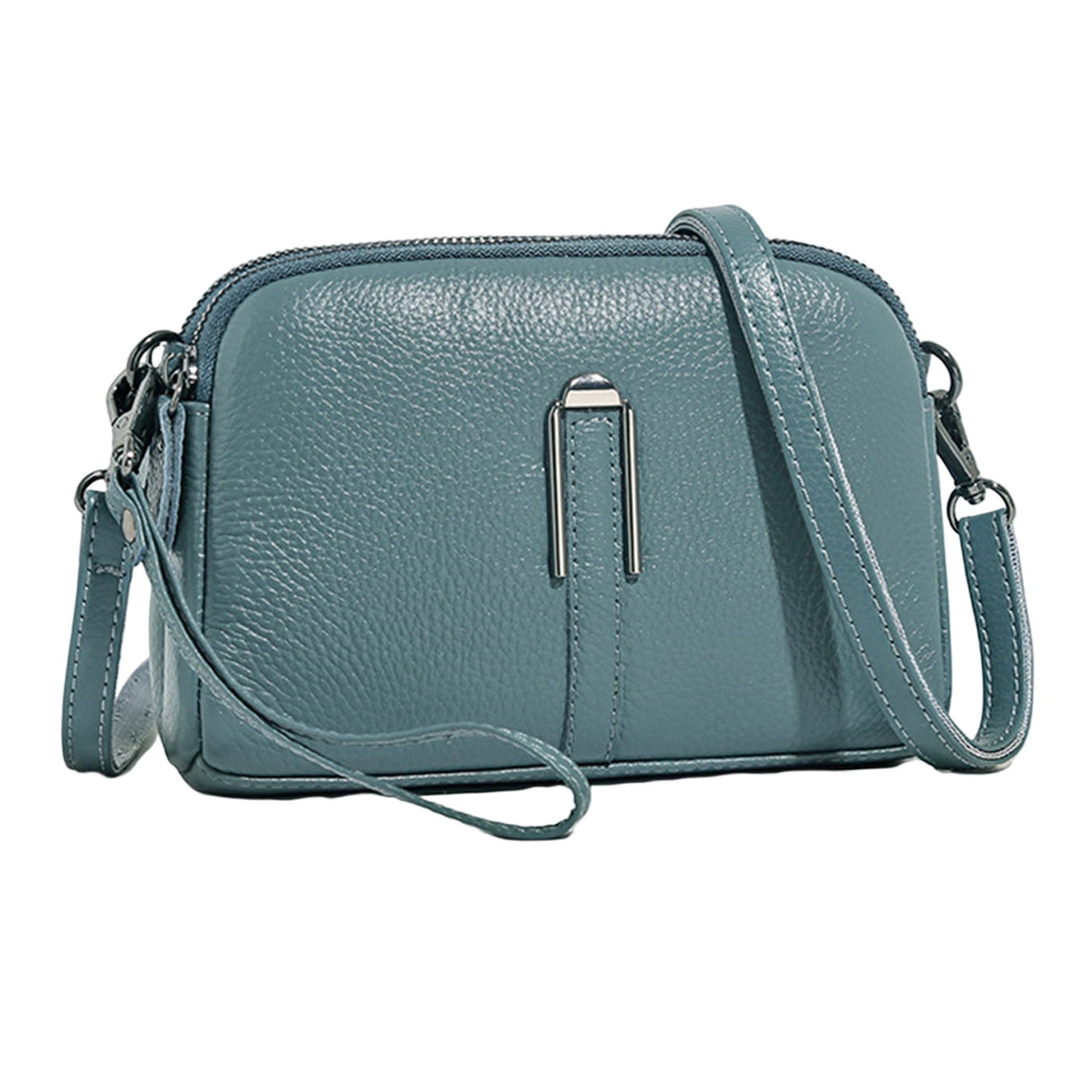 KAWELL Small Crossbody Purses for Women Genuine Leather Trendy Design Shoulder Handbag