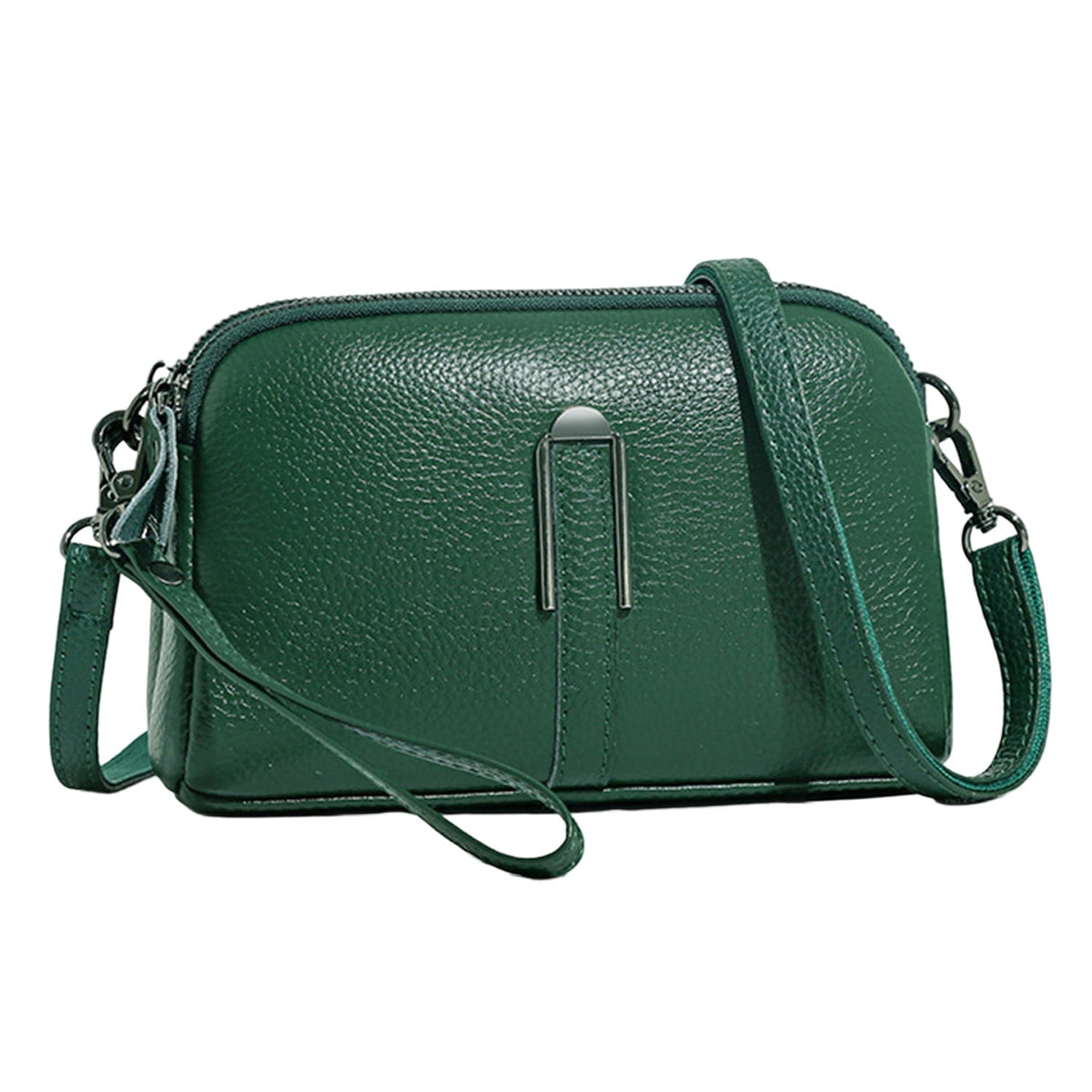 KAWELL Small Crossbody Purses for Women Genuine Leather Trendy Design Shoulder Handbag