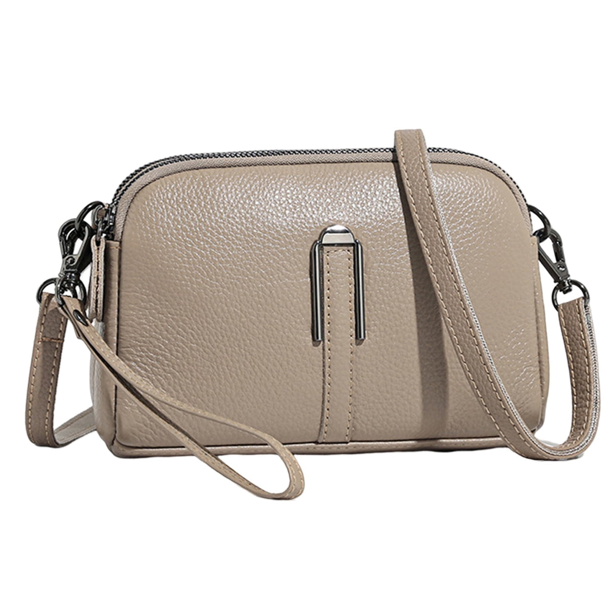 KAWELL Small Crossbody Purses for Women Genuine Leather Trendy Design Shoulder Handbag