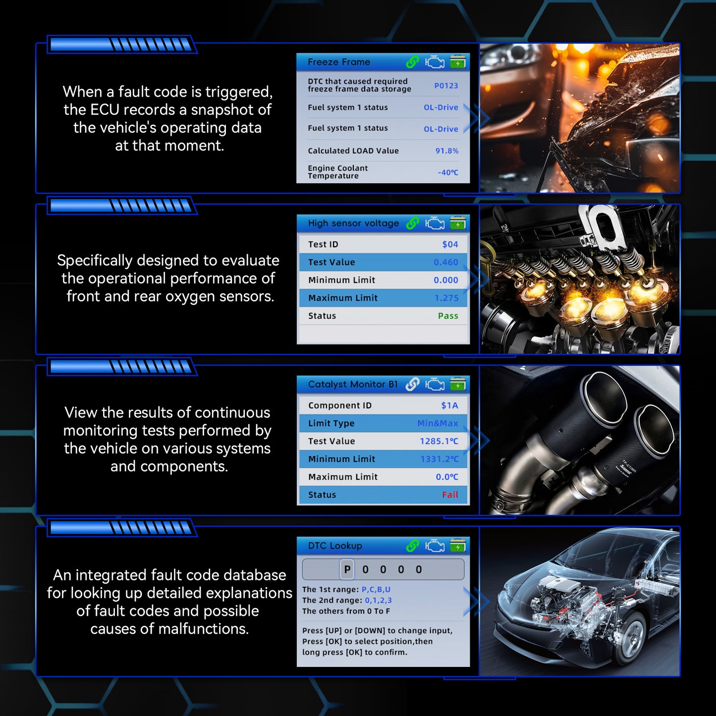KONNWEI KW330 VAG OBD2 Diagnostic Scanner | Full System | VW Audi Skoda Seat | Oil EPB Battery Reset