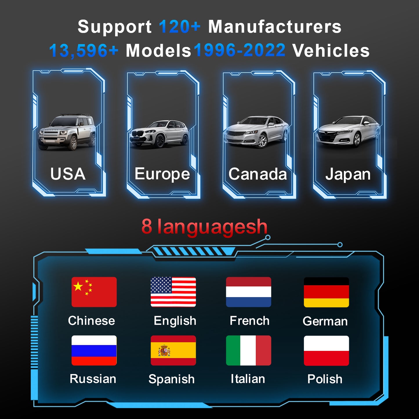 KONNWEI MAXOBD Bluetooth 5.0 OBD2 Car Diagnostic Scanner | Full System | iOS & Android