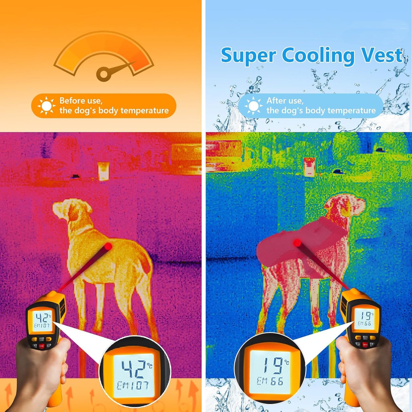 Summer Dog Cool Shirt – Breathable Thin Short Sleeve Heat Prevention Clothes for Puppies & Dogs
