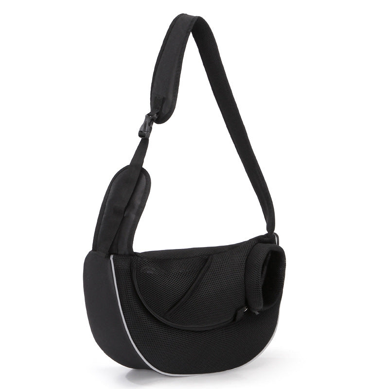 Large Capacity Mesh Breathable Pet Shoulder Bag – Foldable Cat & Dog Carrier Backpack | 7 Styles