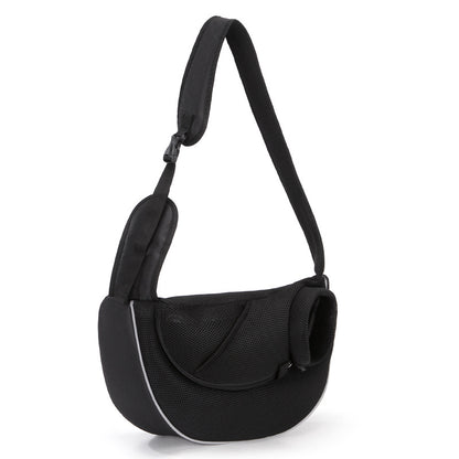 Large Capacity Mesh Breathable Pet Shoulder Bag – Foldable Cat & Dog Carrier Backpack | 7 Styles