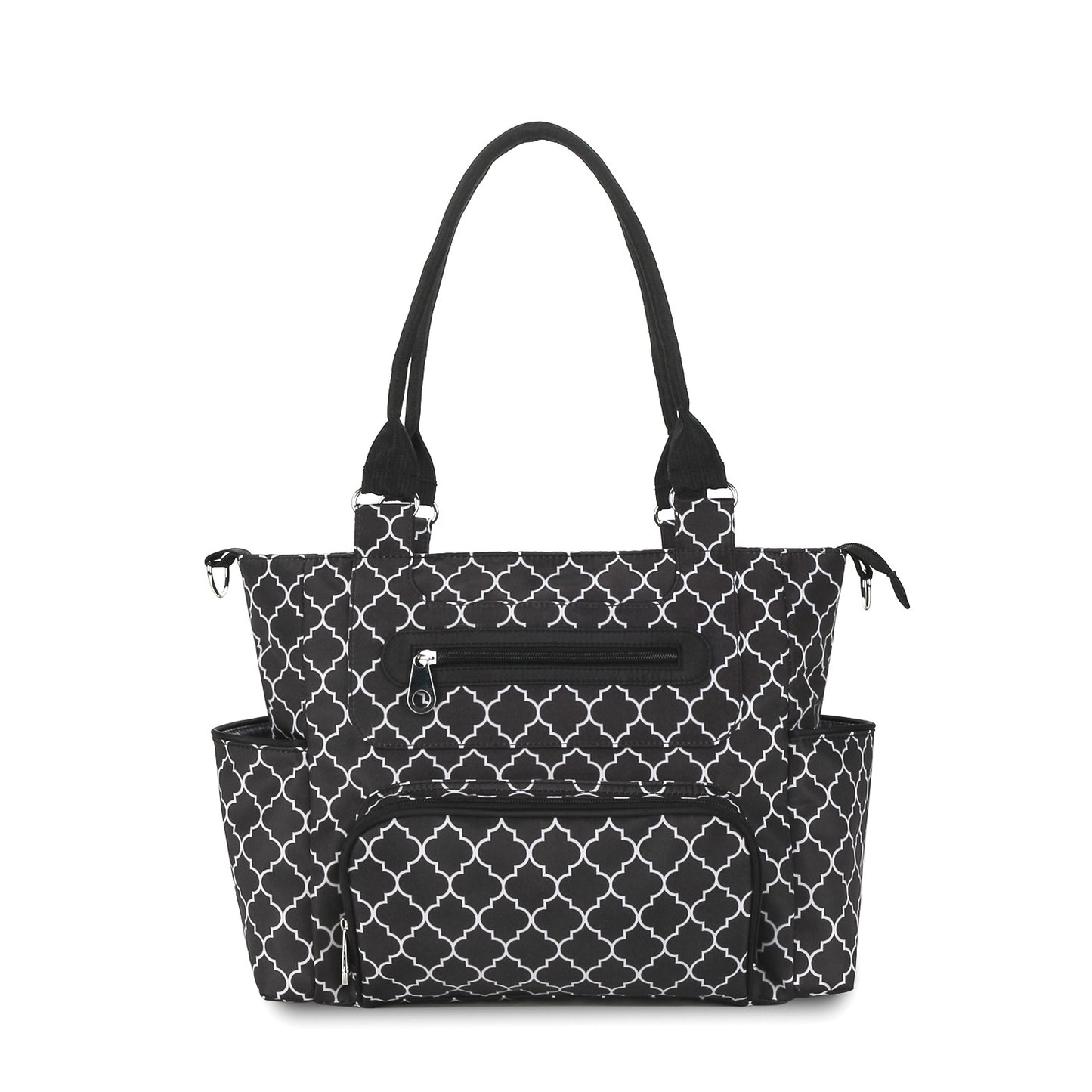 Large Capacity Mommy Diaper Bag Set – Multifunctional Handbag with Stroller Hook, Bottle Bag & Changing Pad | 6 Colors