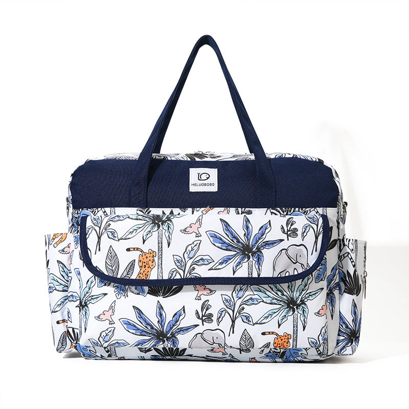 Multifunctional Mommy Bag – Insulated Bottle & Milk Powder Bag with Stroller Strap | 7 Designs