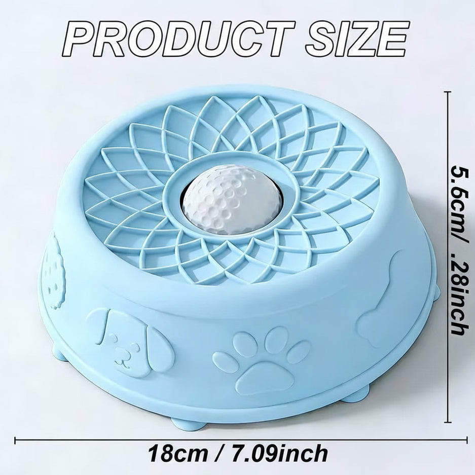 Silicone Pet Lick Bowl – Non-Slip Anti-Choke Dog  Feeding Bowl