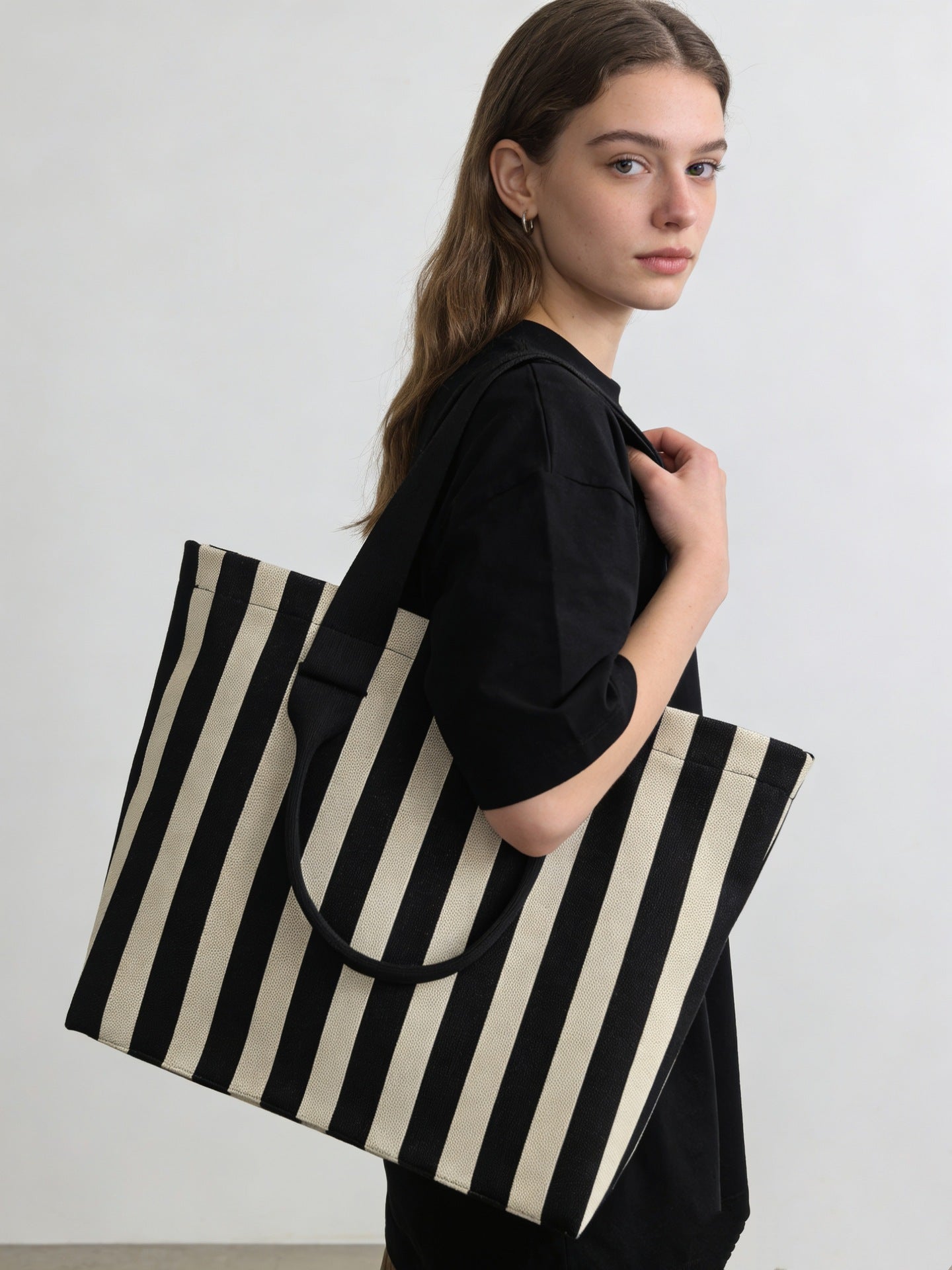 Handwoven Tote Bag | Knitted Beach Bag | Boho Shoulder Bag – 8 Colors