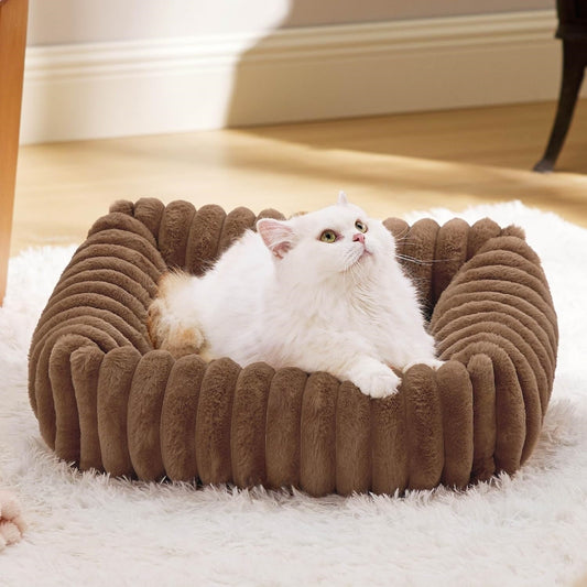Warm Thickened Pet Sofa Bed — Soft Cat & Dog Cushion Mat | 8 Colors | S 50×48cm