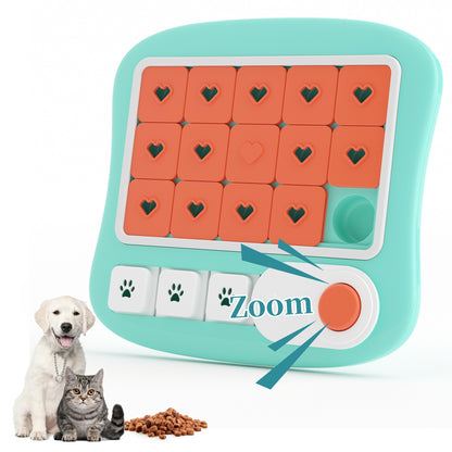 Dog Slow Feeder Puzzle Toy – Interactive Treat Dispensing & Sound Pet Educational Toy